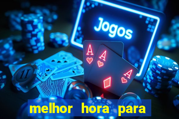 melhor hora para jogar fortune rabbit